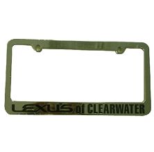 License  Plate Frame